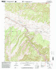 Kyune Utah Historical topographic map, 1:24000 scale, 7.5 X 7.5 Minute, Year 1996
