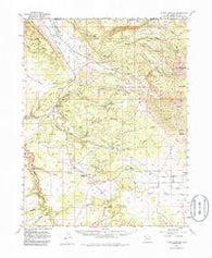 La Sal Junction Utah Historical topographic map, 1:62500 scale, 15 X 15 Minute, Year 1954