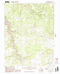 La Sal Junction Utah Historical topographic map, 1:24000 scale, 7.5 X 7.5 Minute, Year 1987