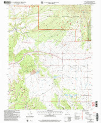 La Sal West Utah Historical topographic map, 1:24000 scale, 7.5 X 7.5 Minute, Year 2001