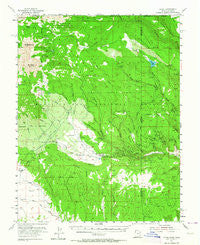 La Sal Utah Historical topographic map, 1:62500 scale, 15 X 15 Minute, Year 1954
