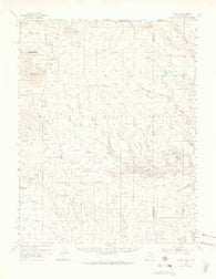 La Sal Utah Historical topographic map, 1:62500 scale, 15 X 15 Minute, Year 1974