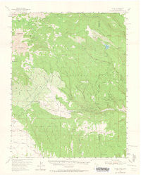 La Sal Utah Historical topographic map, 1:62500 scale, 15 X 15 Minute, Year 1954