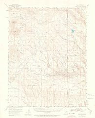 La Sal Utah Historical topographic map, 1:62500 scale, 15 X 15 Minute, Year 1954