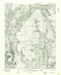 La Verkin 1 SW Utah Historical topographic map, 1:24000 scale, 7.5 X 7.5 Minute, Year 1954