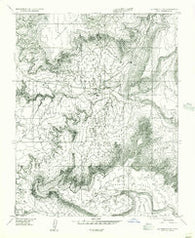 La Verkin 4 NW Utah Historical topographic map, 1:24000 scale, 7.5 X 7.5 Minute, Year 1954
