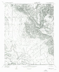 La Verkin 4 SE Utah Historical topographic map, 1:24000 scale, 7.5 X 7.5 Minute, Year 1954