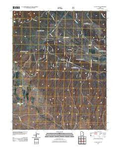 La Sal East Utah Historical topographic map, 1:24000 scale, 7.5 X 7.5 Minute, Year 2011
