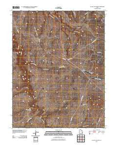 La Sal Junction Utah Historical topographic map, 1:24000 scale, 7.5 X 7.5 Minute, Year 2011