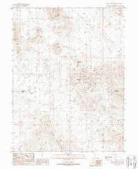 Lady Laird Peak Utah Historical topographic map, 1:24000 scale, 7.5 X 7.5 Minute, Year 1988