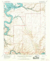 Lake Canyon Utah Historical topographic map, 1:62500 scale, 15 X 15 Minute, Year 1953