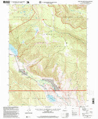 Lake Fork Mountain Utah Historical topographic map, 1:24000 scale, 7.5 X 7.5 Minute, Year 1996
