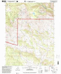 Lake Mountain Utah Historical topographic map, 1:24000 scale, 7.5 X 7.5 Minute, Year 1996