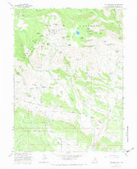 Lake Mountain Utah Historical topographic map, 1:24000 scale, 7.5 X 7.5 Minute, Year 1965