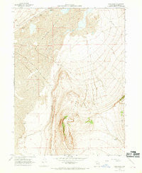 Lake Ridge Utah Historical topographic map, 1:24000 scale, 7.5 X 7.5 Minute, Year 1968