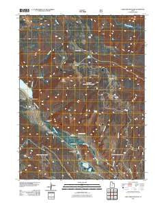 Lake Fork Mountain Utah Historical topographic map, 1:24000 scale, 7.5 X 7.5 Minute, Year 2011