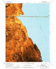 Lakeside Utah Historical topographic map, 1:24000 scale, 7.5 X 7.5 Minute, Year 1969