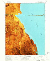 Lakeside Utah Historical topographic map, 1:24000 scale, 7.5 X 7.5 Minute, Year 1969