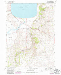 Laketown Utah Historical topographic map, 1:24000 scale, 7.5 X 7.5 Minute, Year 1969
