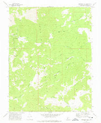 Lamerdorf Peak Utah Historical topographic map, 1:24000 scale, 7.5 X 7.5 Minute, Year 1971