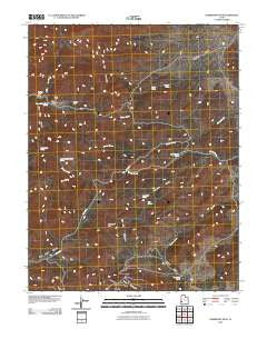 Lamerdorf Peak Utah Historical topographic map, 1:24000 scale, 7.5 X 7.5 Minute, Year 2010