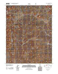 Lamp Stand Utah Historical topographic map, 1:24000 scale, 7.5 X 7.5 Minute, Year 2011