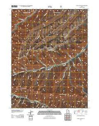 Lance Canyon Utah Historical topographic map, 1:24000 scale, 7.5 X 7.5 Minute, Year 2011