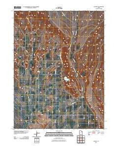 Lapoint Utah Historical topographic map, 1:24000 scale, 7.5 X 7.5 Minute, Year 2011