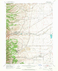 Lark Utah Historical topographic map, 1:24000 scale, 7.5 X 7.5 Minute, Year 1952