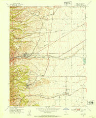 Lark Utah Historical topographic map, 1:24000 scale, 7.5 X 7.5 Minute, Year 1952