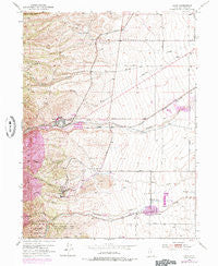 Lark Utah Historical topographic map, 1:24000 scale, 7.5 X 7.5 Minute, Year 1952