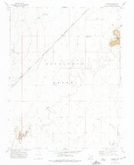 Latimer Utah Historical topographic map, 1:24000 scale, 7.5 X 7.5 Minute, Year 1971