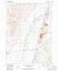 Leefe Wyoming Historical topographic map, 1:24000 scale, 7.5 X 7.5 Minute, Year 1969