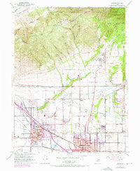 Lehi Utah Historical topographic map, 1:24000 scale, 7.5 X 7.5 Minute, Year 1951