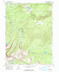Leidy Peak Utah Historical topographic map, 1:24000 scale, 7.5 X 7.5 Minute, Year 1963