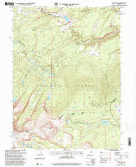 Leidy Peak Utah Historical topographic map, 1:24000 scale, 7.5 X 7.5 Minute, Year 1996