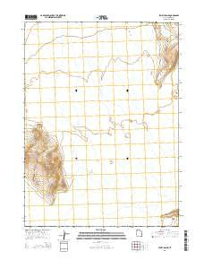 Lemay Island Utah Current topographic map, 1:24000 scale, 7.5 X 7.5 Minute, Year 2014