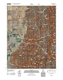 Levan Utah Historical topographic map, 1:24000 scale, 7.5 X 7.5 Minute, Year 2011