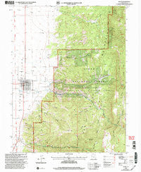 Levan Utah Historical topographic map, 1:24000 scale, 7.5 X 7.5 Minute, Year 2001