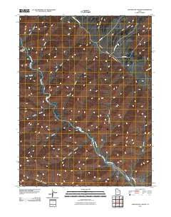Lighthouse Canyon Utah Historical topographic map, 1:24000 scale, 7.5 X 7.5 Minute, Year 2011