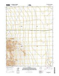 Lime Mountain Utah Current topographic map, 1:24000 scale, 7.5 X 7.5 Minute, Year 2014