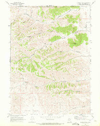 Limekiln Knoll Utah Historical topographic map, 1:24000 scale, 7.5 X 7.5 Minute, Year 1968