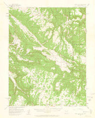 Lisbon Valley Utah Historical topographic map, 1:62500 scale, 15 X 15 Minute, Year 1954