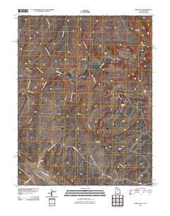 Lisbon Gap Utah Historical topographic map, 1:24000 scale, 7.5 X 7.5 Minute, Year 2011