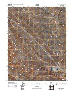 Lisbon Valley Utah Historical topographic map, 1:24000 scale, 7.5 X 7.5 Minute, Year 2010