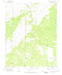 Little Creek Peak Utah Historical topographic map, 1:24000 scale, 7.5 X 7.5 Minute, Year 1971