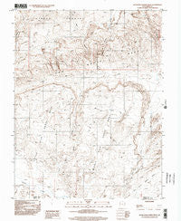 Little Wild Horse Mesa Utah Historical topographic map, 1:24000 scale, 7.5 X 7.5 Minute, Year 1996