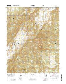 Little Creek Peak Utah Current topographic map, 1:24000 scale, 7.5 X 7.5 Minute, Year 2014