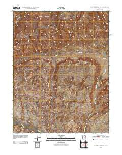 Little Wild Horse Mesa Utah Historical topographic map, 1:24000 scale, 7.5 X 7.5 Minute, Year 2010