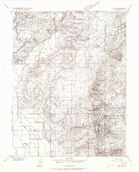Loa 1 NE Utah Historical topographic map, 1:24000 scale, 7.5 X 7.5 Minute, Year 1952